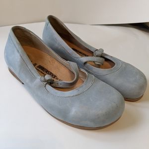 Birkenstock nubuck Mary Jane shoes 7(38) in EUC